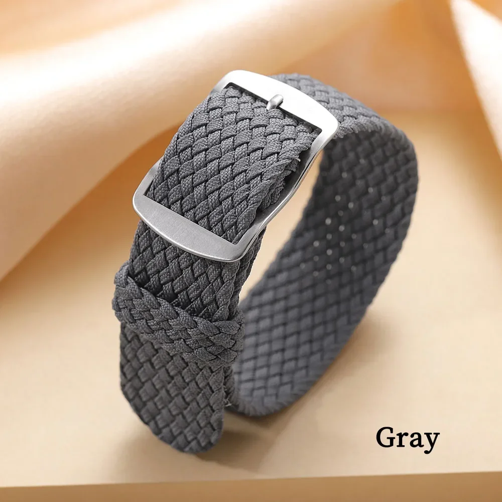 Versatile Nylon Woven Watch Strap - Durable and Stylish Replacement Bracelet