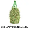 Horse Hay Net Sheep Hay Feeder Hangable Storage Net Supplies Cattle Equine Goat Feeders For Barn Stalls Horses 6