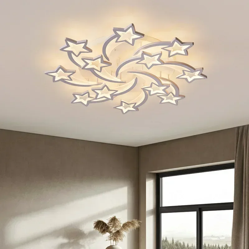 Creative-Stars-LED-Ceiling-Light-Indoor-Fixtures-for-Living-Room ...