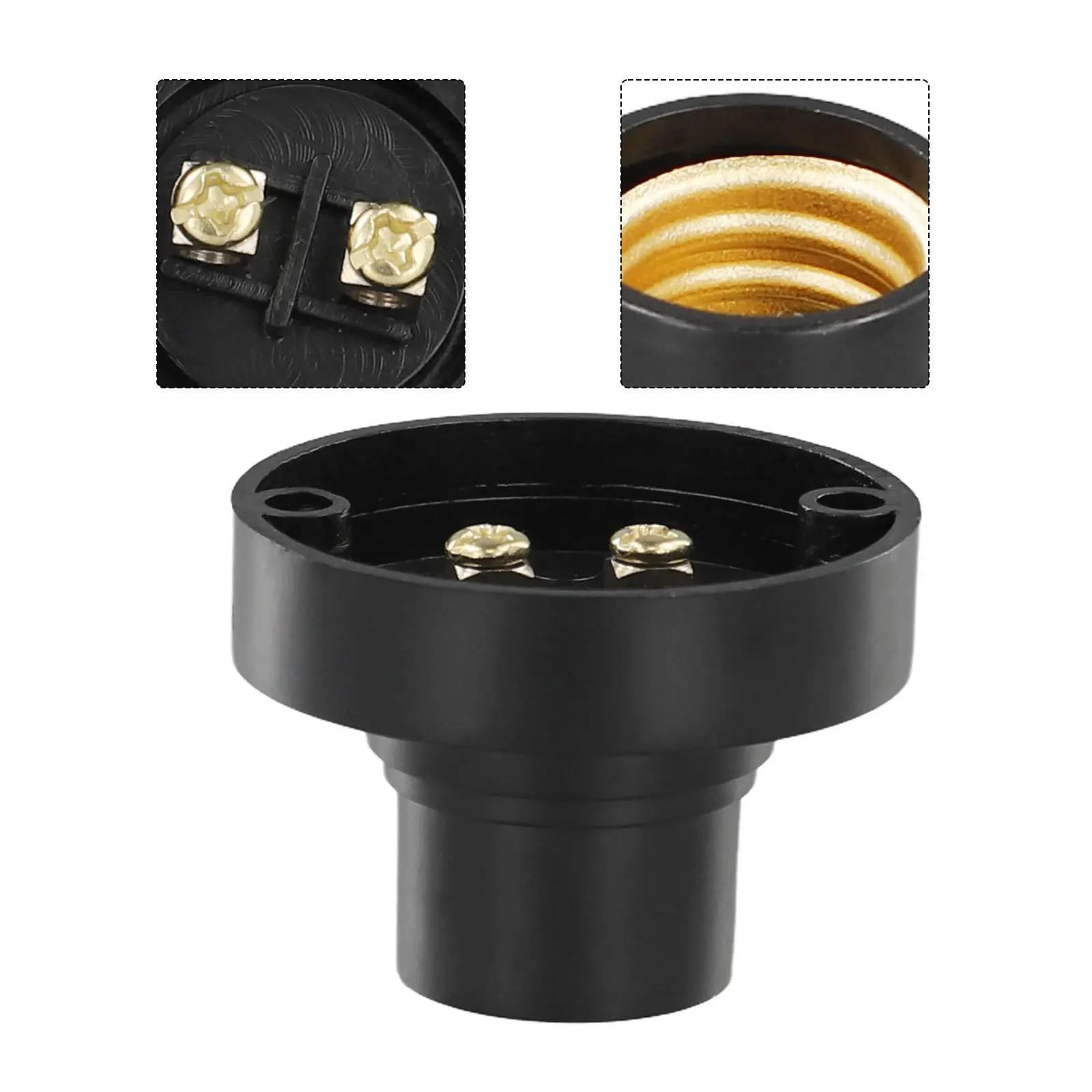 Lamp Holder Lamp Bulb Holder Lamp Base 1Pcs E14 Light Bulb Screw Lamp for Fixing Base Holder