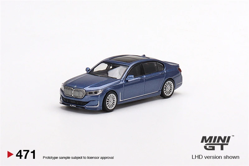 

Мини GT 1:64 Alpina B7 xDrive Alpina синий металлик литой коллекции моделей автомобилей