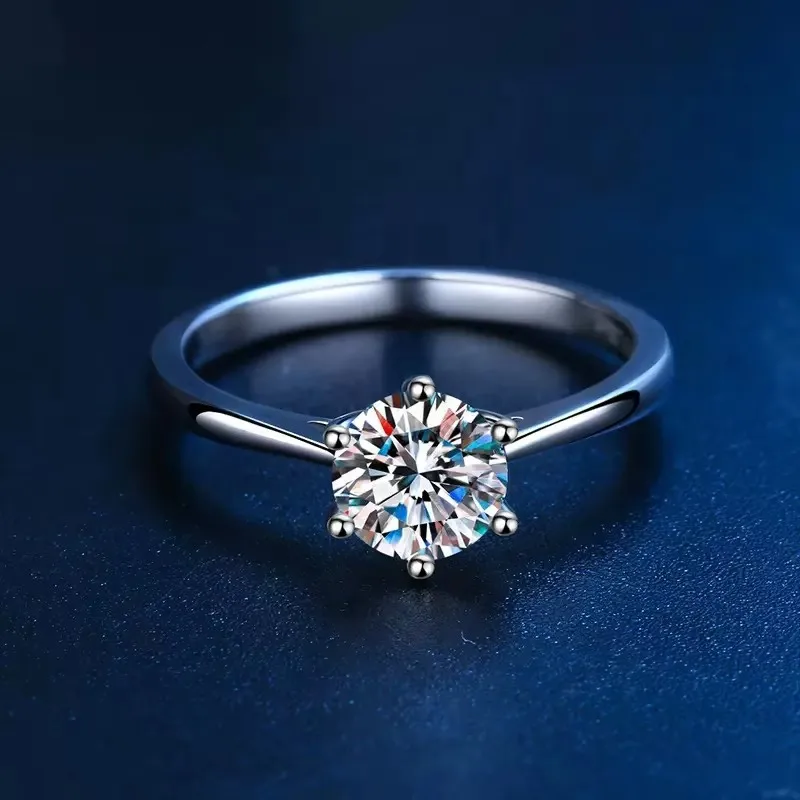 NeeTim 0.3ct 4mm Moissanite ̾Ƹ   S      Ƽ 