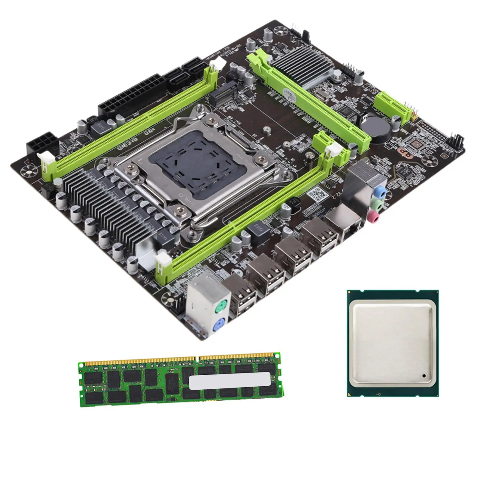 

X79 Pro Настольная компьютерная материнская плата LGA 2011 профессиональная 3,0 SATA M.2 производительность 16x 2x DDR3 для E5-2660 E5-2640 E5-2670