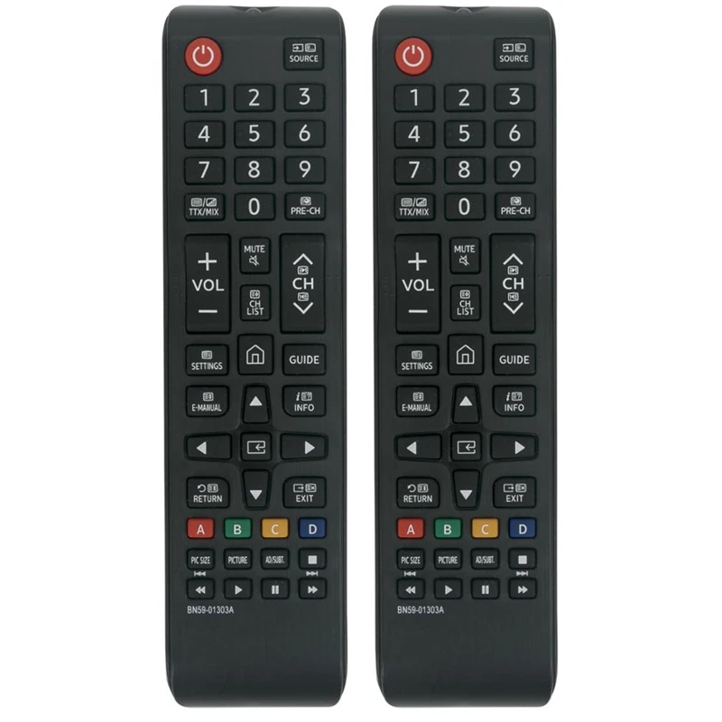 2X Bn59-01303A Telecomando Sostituito Per Samsung Uhd Tv Muslimexmuslimex