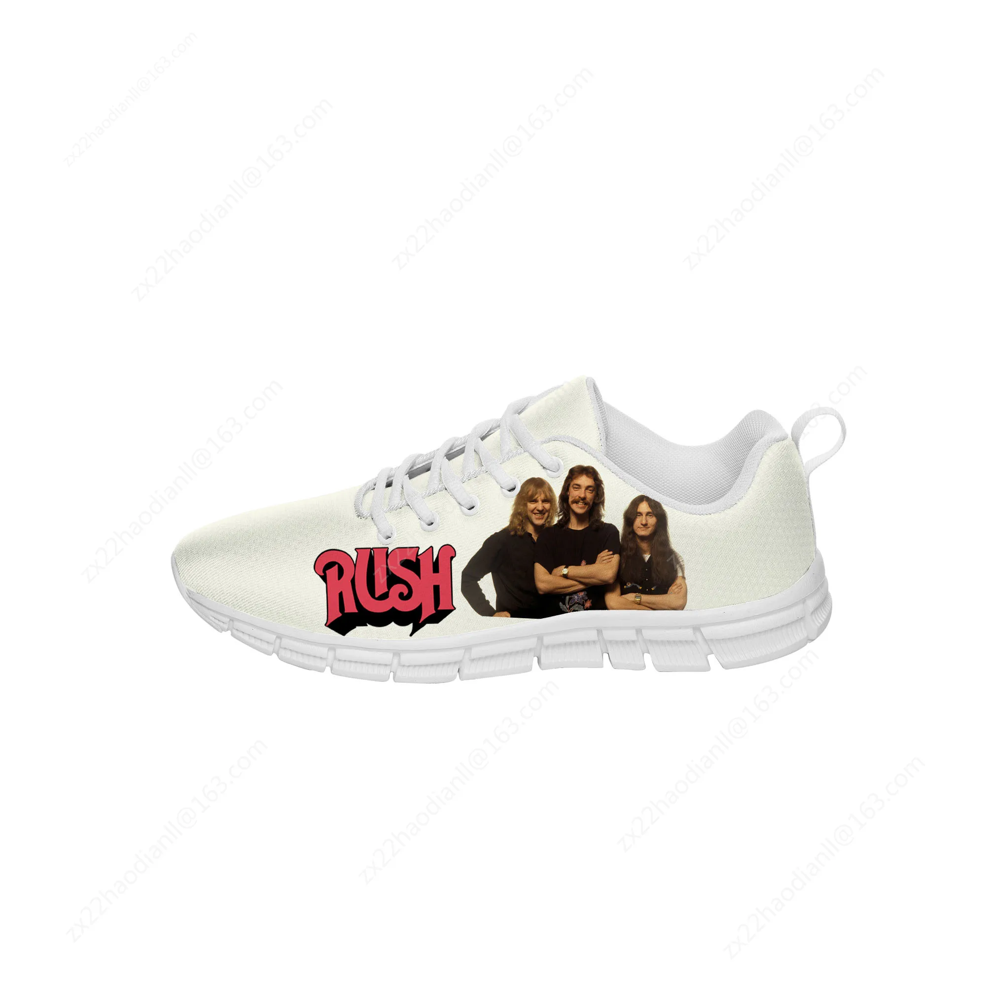 Rush Band Sneakers Mens Womens Teenager Casual 3D Print Cloth Shoes Canvas Running Shoes Cosplay Breathable Lightweight shoe