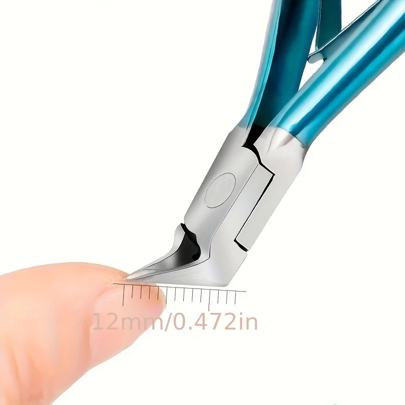 Professional Nail Scissors Plier Stainless Steel Cuticle Nipper Dead Skin Remover Toenail Clipper Manicure Tools