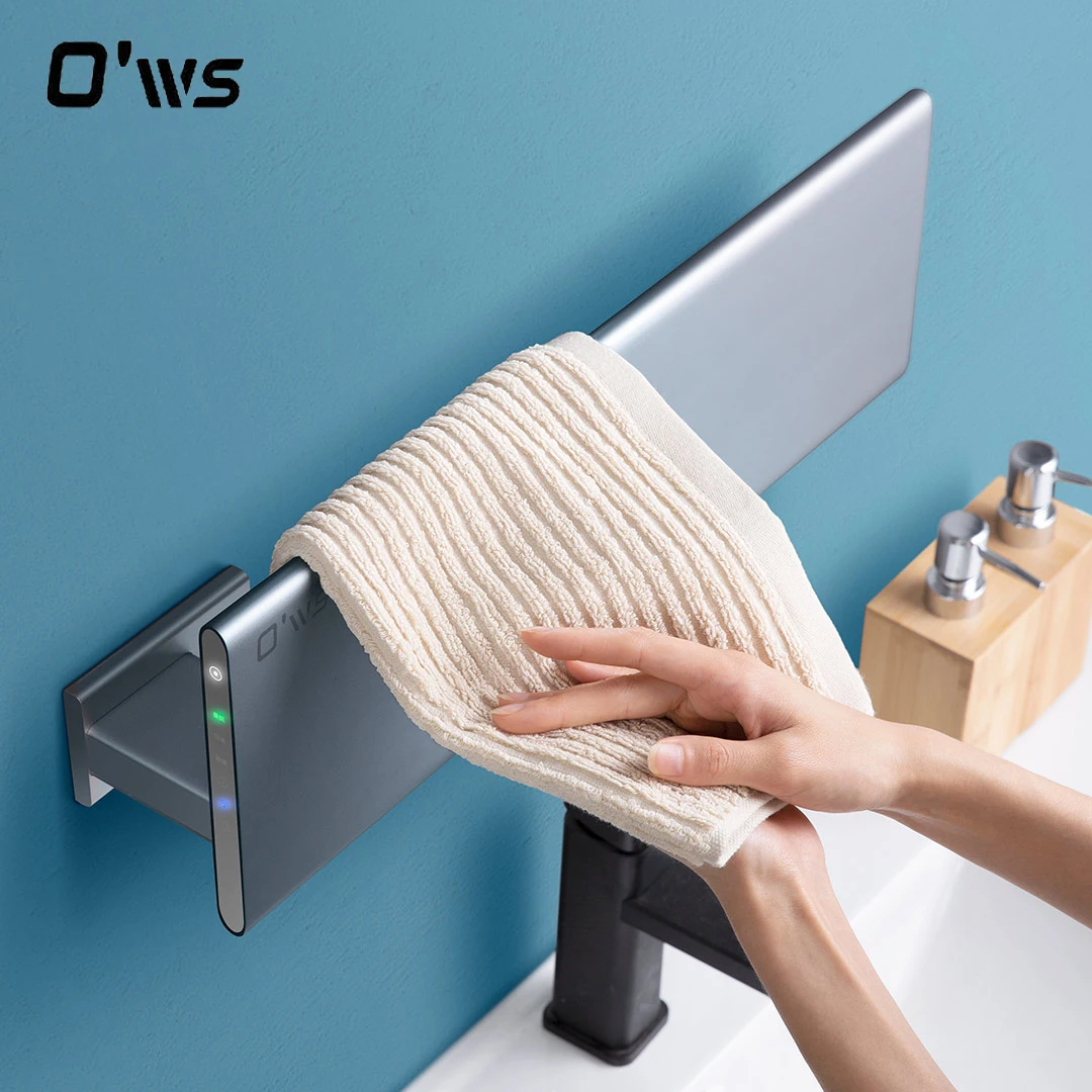 OWS Smart Electric Towel Rail S1 OWS-S1 Rapid Heating Constant Temperature  Drying Mijia APP Control LED Control Panel - AliExpress