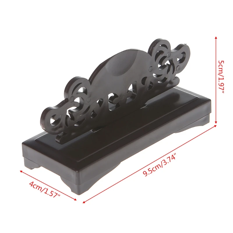 Vintage Art Folding Fan Stand Display Base Holder Home Office Table Decor folding fan fan display stand