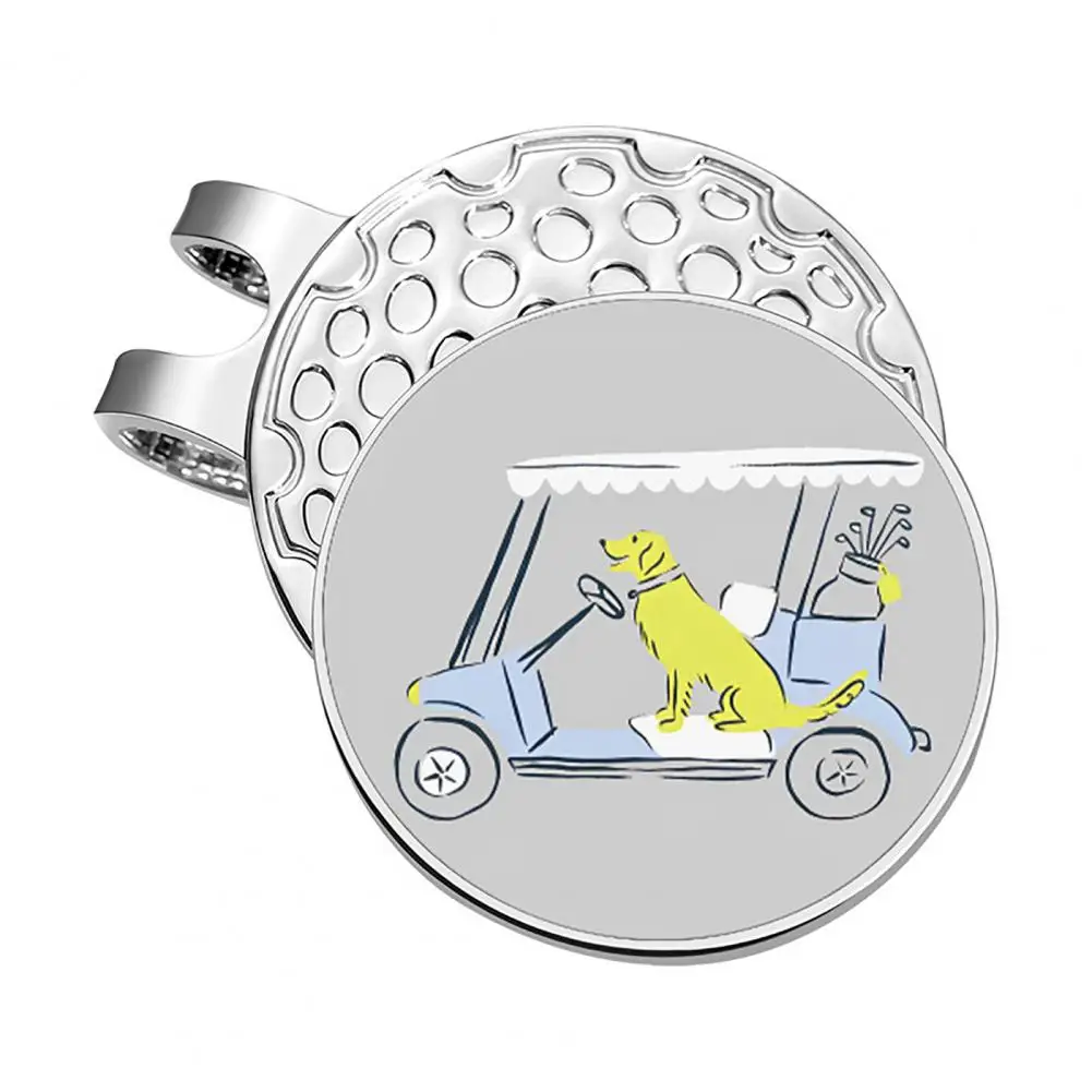 Clips magnéticos para marcadores de pelota de Golf, marcadores de pelota de Golf de Metal, Clip para sombrero, accesorio de Golf, Clip magnético para marcador de pelota de Golf