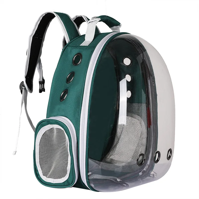 Pet Carrier Bag Pet Carrier Backpack Pet Bag Cat Bag Portable Transparent Space Capsule Pet Bag Going Out Breathable Backpack Cat Products