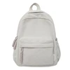 School Backpack Solid Color Shoulder Bag Large Capacity Bookbags for Girl Student Corduroy Rucksack Versatile Book Bags 2