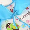 0-3 Years Baby EVA Waterproof Anti-dirty Bib Long Sleeve Strap Coat Dirt Proof Soft Feeding Bib Cute Cartoon Pattern Burp Cloths 3