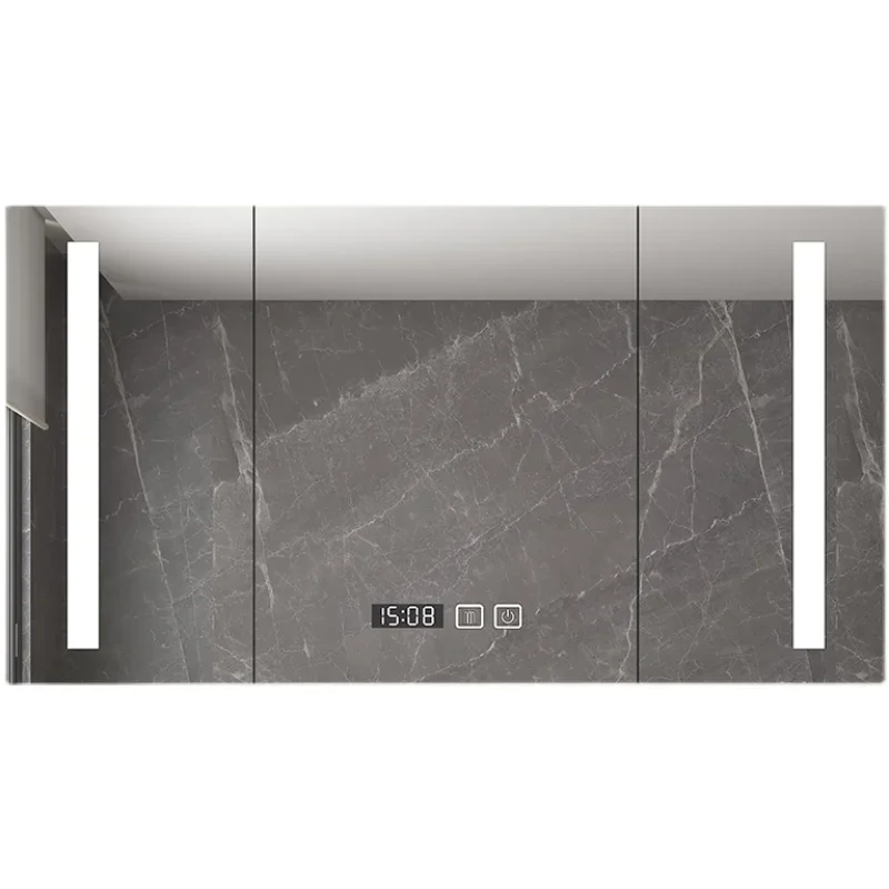 

Настенная белая витрина Шкафы для ванной комнаты зеркало для хранения узкий туалетный столик для ванной комнаты мебель для отеля