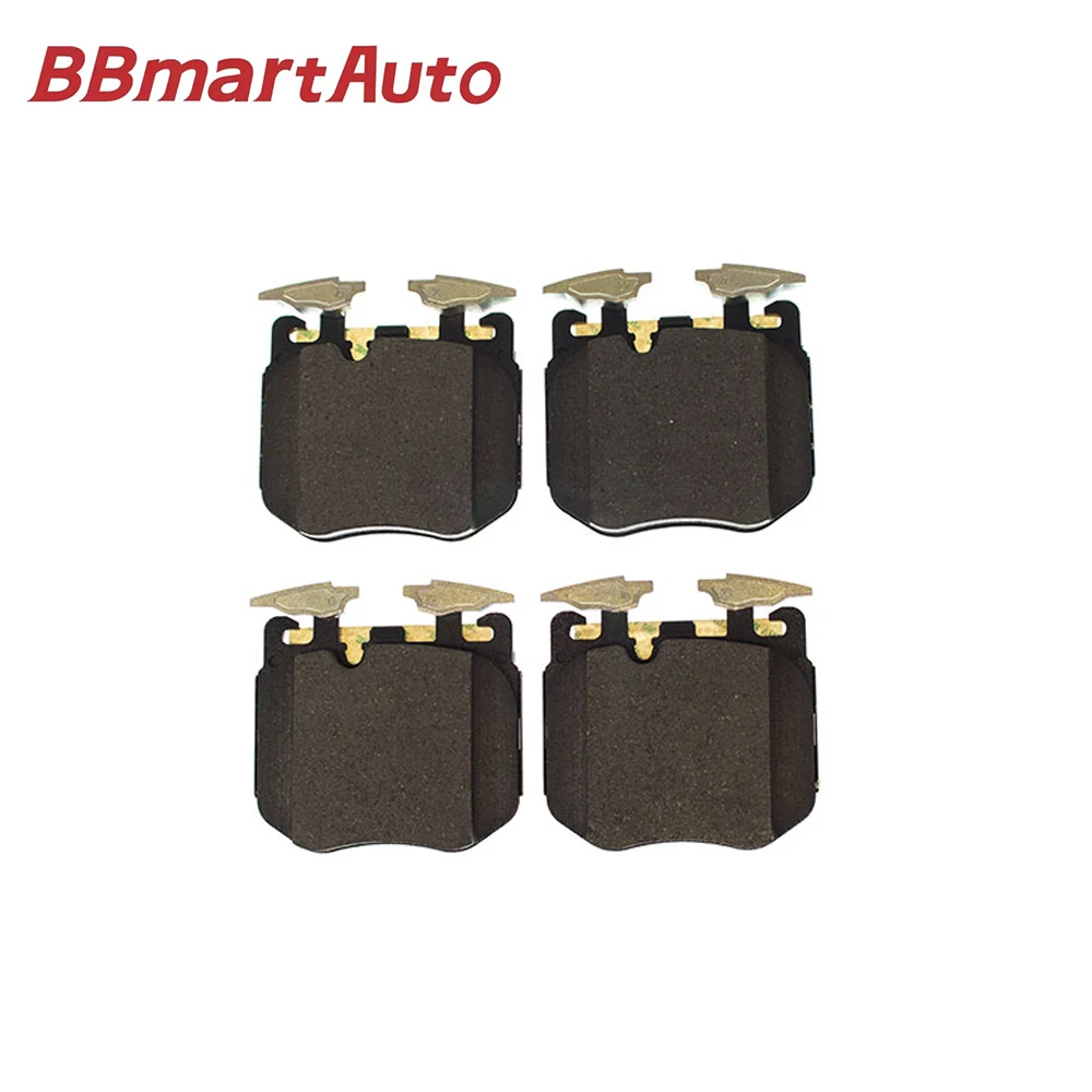 34106888459 BBmart Auto Parts 1 Set Brake P ad For BMW 3' E30 M3 7' E32 730iL M30 735i 735iL 730i M30 730iL M60 E34 M5 3.6 E36