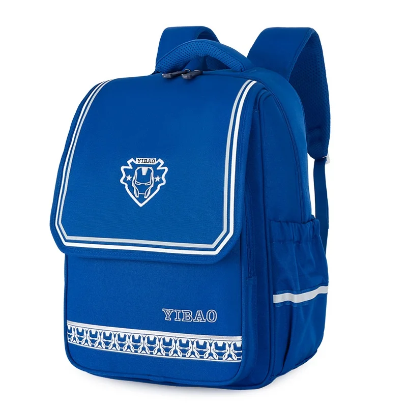 Grade 1-6 Children Students British Style Cute Backpacks New Girls Boys Cartoon Fashion Reflective Schoolbags High-capacity Hot