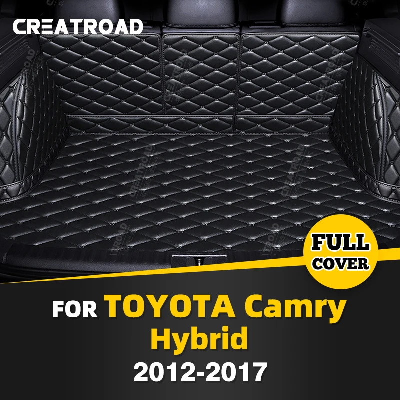 

Автомобильный коврик для багажника с полным покрытием для Toyota Camry Hybrid 2012-2017 16 15 14 13, защитная накладка для багажника автомобиля, аксессуары для защиты интерьера