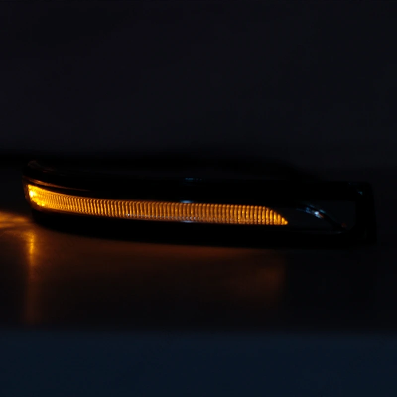 Clignotant De Rétroviseur Pour Hyundai Tucson 2015-2018 (côté Droit) - LED, Plastique Noir Transparent, Référence 87623D3000