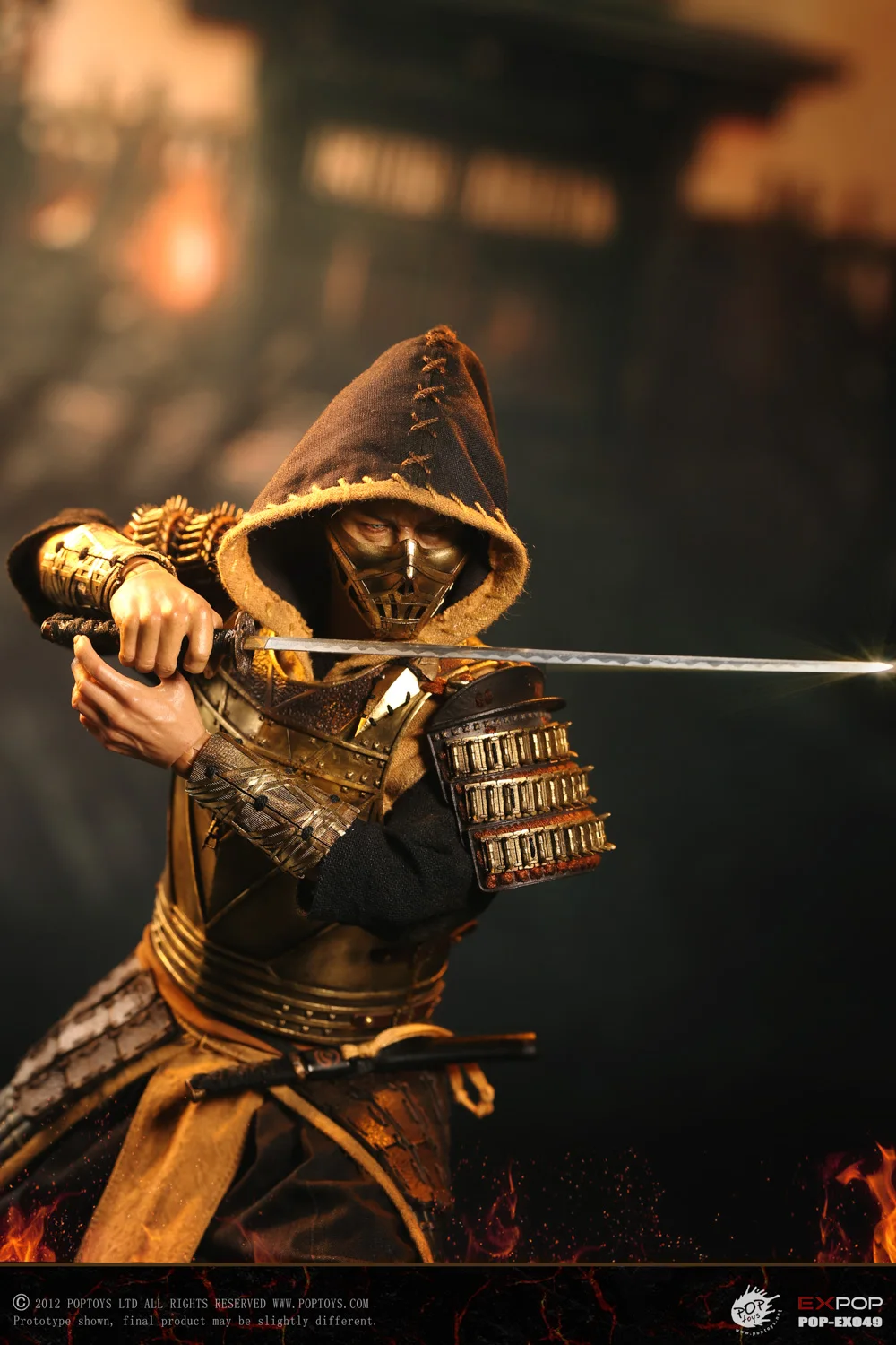 

Экшн-фигурка POPTOYS EX049 от Hell Warrior Scorpion 1/6