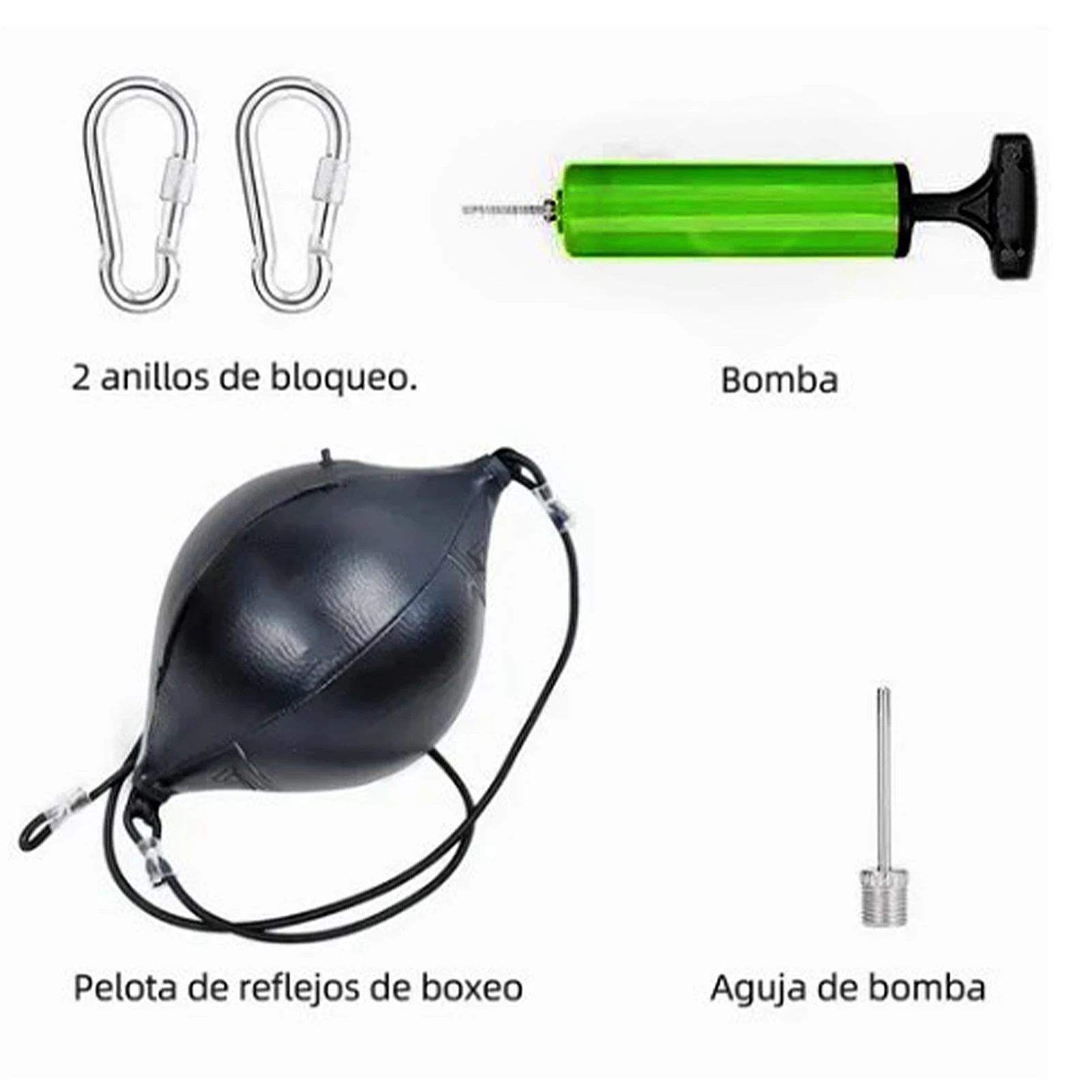 Double End Punching Bag PU Leather Musculation Training Sandbag Muay Thai Punch Boxing Ball Gym Fitness Sports Equipment