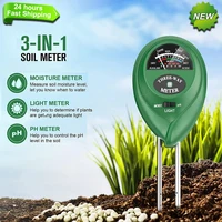 3 In1 Soil Moisture Sensor Meter Soil Water Moisture PH Measuring Tool Garden Plant Acidity Humidity Sunlight Test Instrument 1