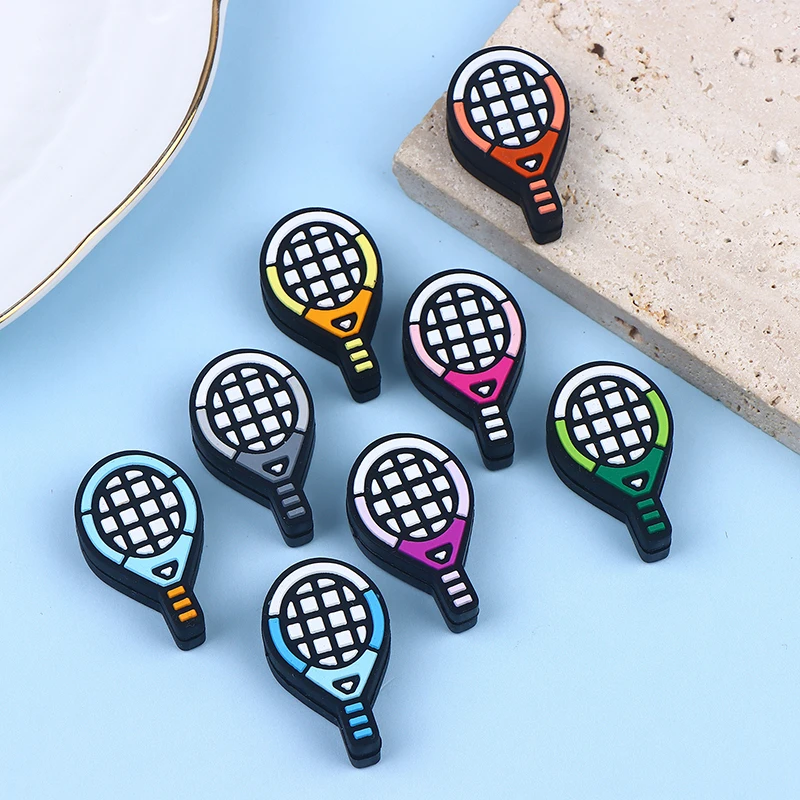 Vibrant Multi-Color Silicone Shock Absorber for Tennis, Squash, and Badminton