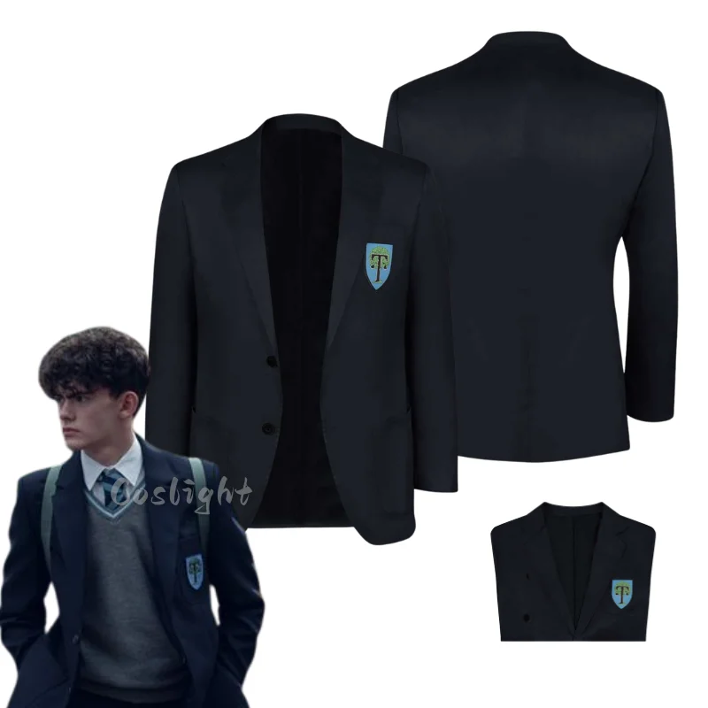 Tv Heartstopper Charlie Spring Cosplay Costume Uomo Uniforme Scolastica Cappotto Giacca Outfit Halloween Carnival Fancy Party Suit Clothes