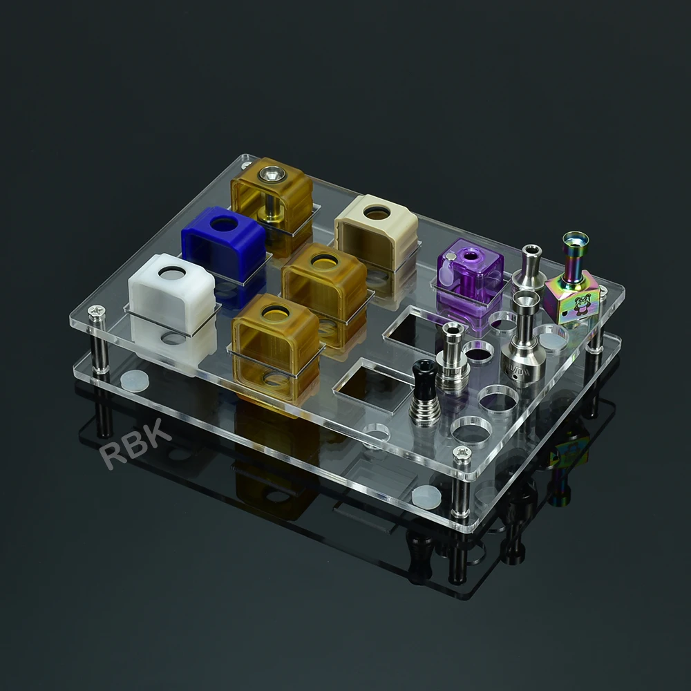 

Подставка wolfcoolvape акриловая для вейпа, дисплей для заготовки/BB/Boro Tank/DotAIO V1/V2/MISSION rba, дрип-тип