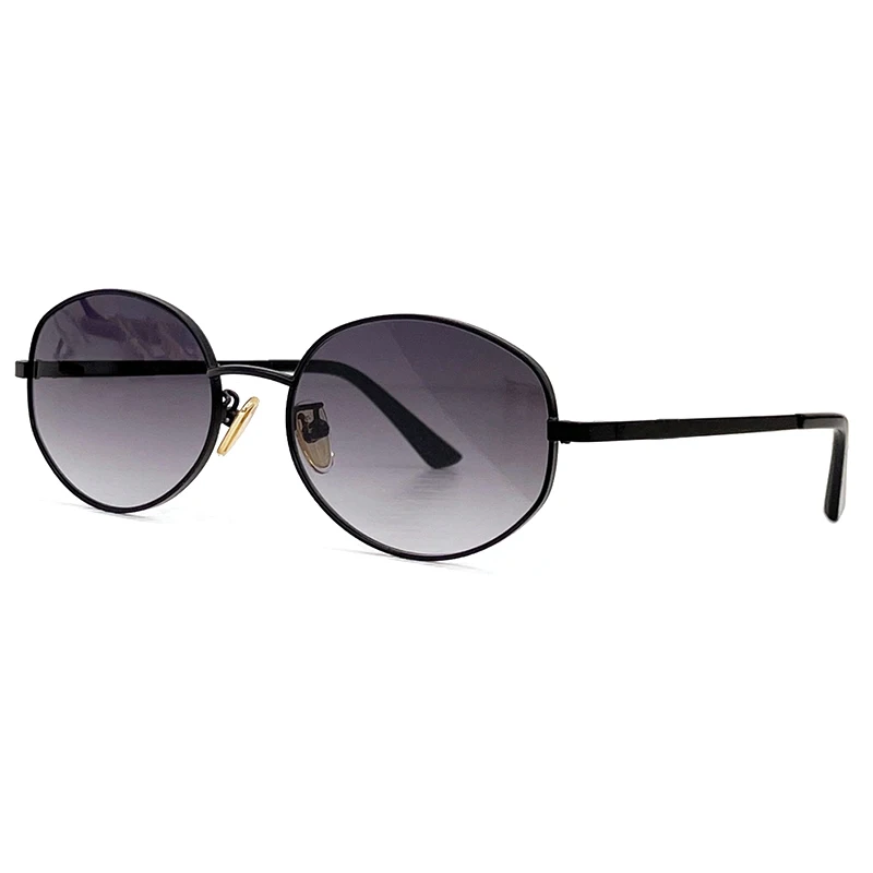 

Retro Sunglasses Female Classic Oval Frame Design Luxury Quality Sunglasses Female High-End Alloy Large Frame Fashion Sunglasses