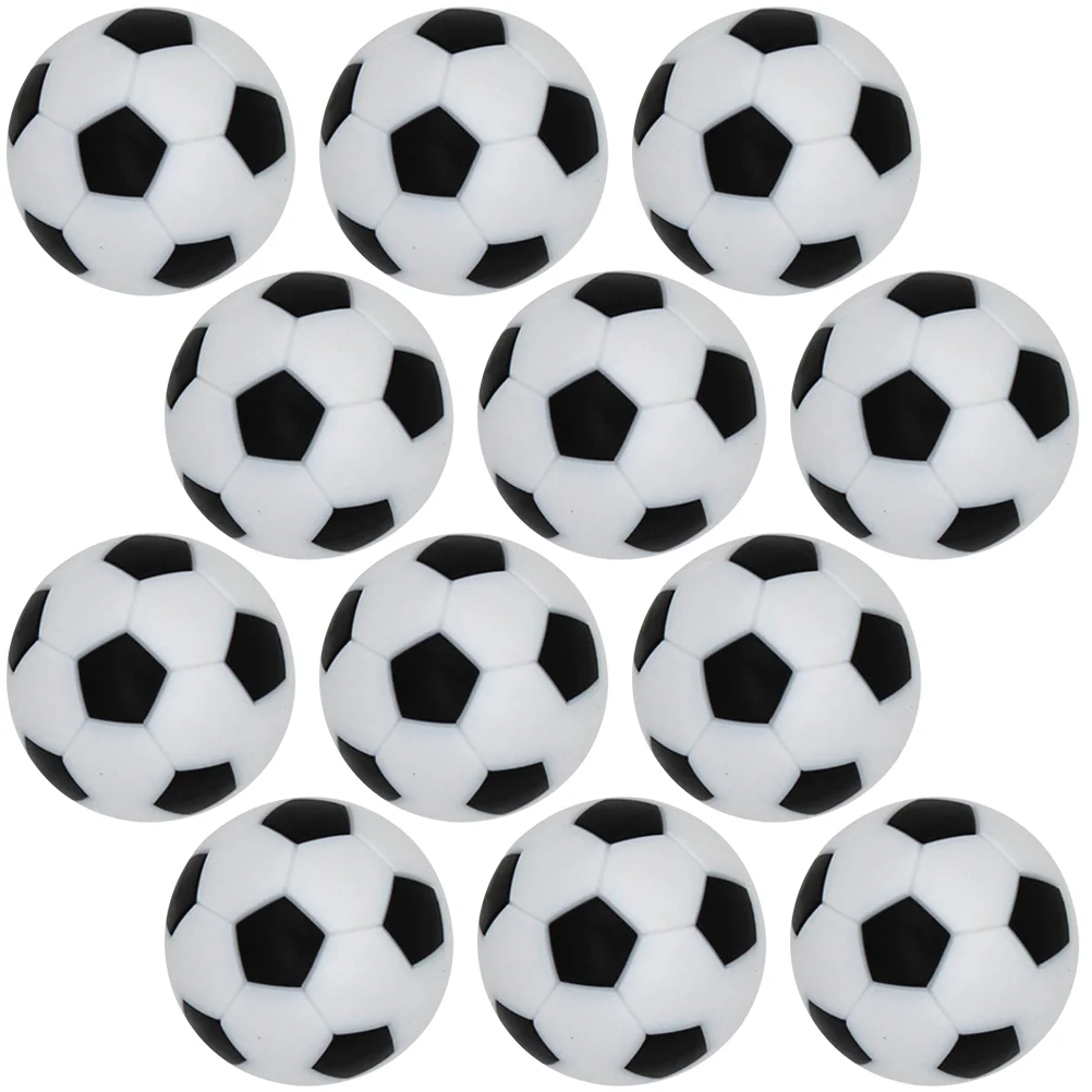 

12pcs Table Soccer Foosballs Replacements Foosball Balls Table Soccer Balls Mini Foosball Accessory