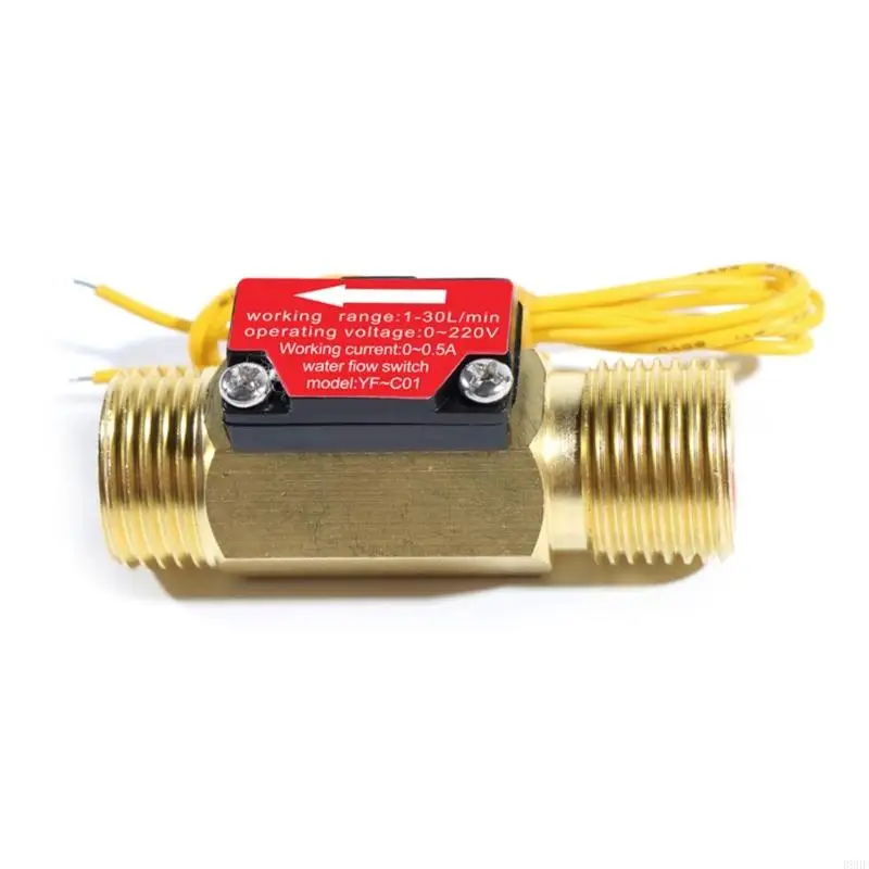 4 Points Effect Flowmeter 1.5-30L/Min Water Control Flowmeter Male Thread