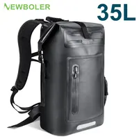 NEWBOLER Large Capacity Swimming Waterproof Backpack, Beach, Drifting, Surfing, Diving, Waterproof Backpack 35L Dry Pack 1