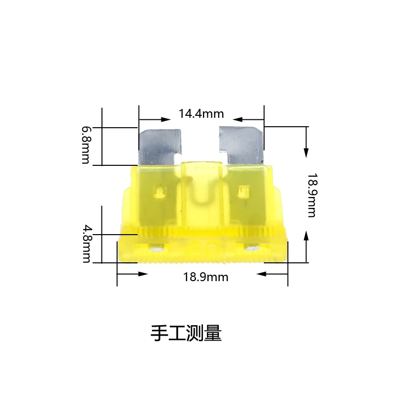 Assorted Standard Blade Fuse Mixed pack kit 100Pcs/lot 2A 3A 5A 7.5A 10A 15A 20A 25A 30A 35A ceramic fuse,smd fuse,glass fuse