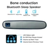 Under Pillow Sleep Aid Bluetooth Speaker Portable Bone Conduction Stereo Surround Soundbar Wireless Music Box for Yutube Tiktok 3