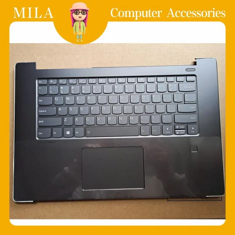 

Подставка для рук для Lenovo IdeaPad 530s-15ikb air15, верхний корпус с клавиатурой с подсветкой US 5cb0r12712, черный, коричневый