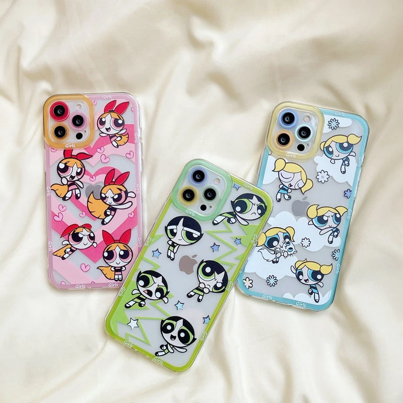 Bandai Cute Cartoon Powerpuff Girls Phone Cover For Iphone 11 12 Pro 13 Pro Max 7 8 Plus Xr X Xs Max Case Phone Case Covers Aliexpress Bandai Cute Cartoon Powerpuff Girls Phone Cover For Iphone 11 12 Pro 13 Pro Max 7 8 Plus Xr X Xs Max Case Phone Case Covers Aliexpress