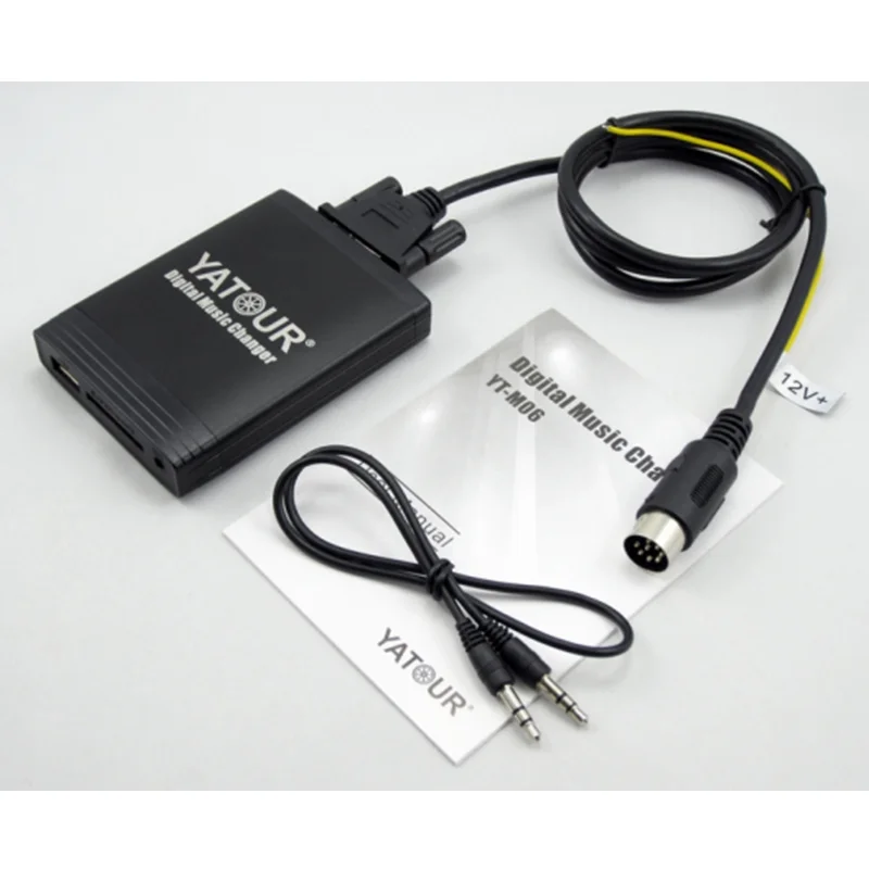 SD USB MP3 Player for Volvo RTI Navigation Radio HU-series Yt-m06 Digital Music Changer Mp3 interface