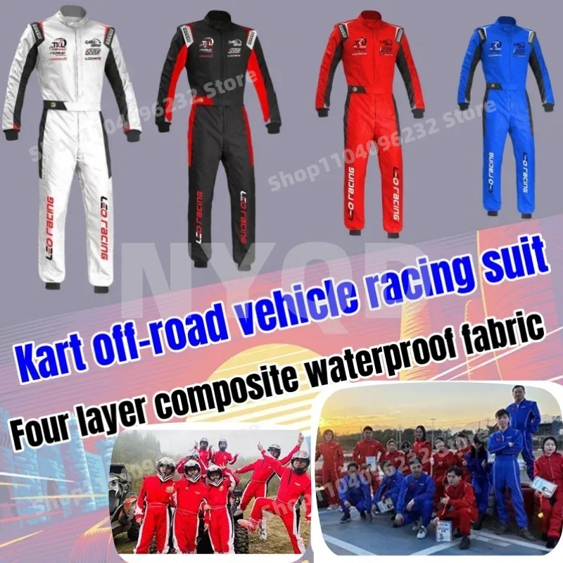 Kart Racing Suit Off Road Jumpsuit Beach Bike UTV Rally F1 One-piece ...