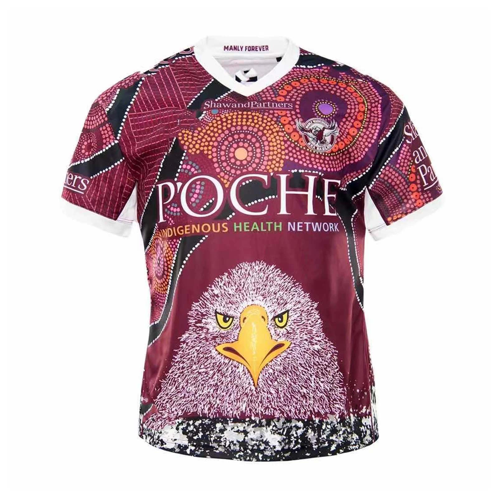 

2021 Manly Warringah Sea Eagles Indigenous Rugby Jersey
