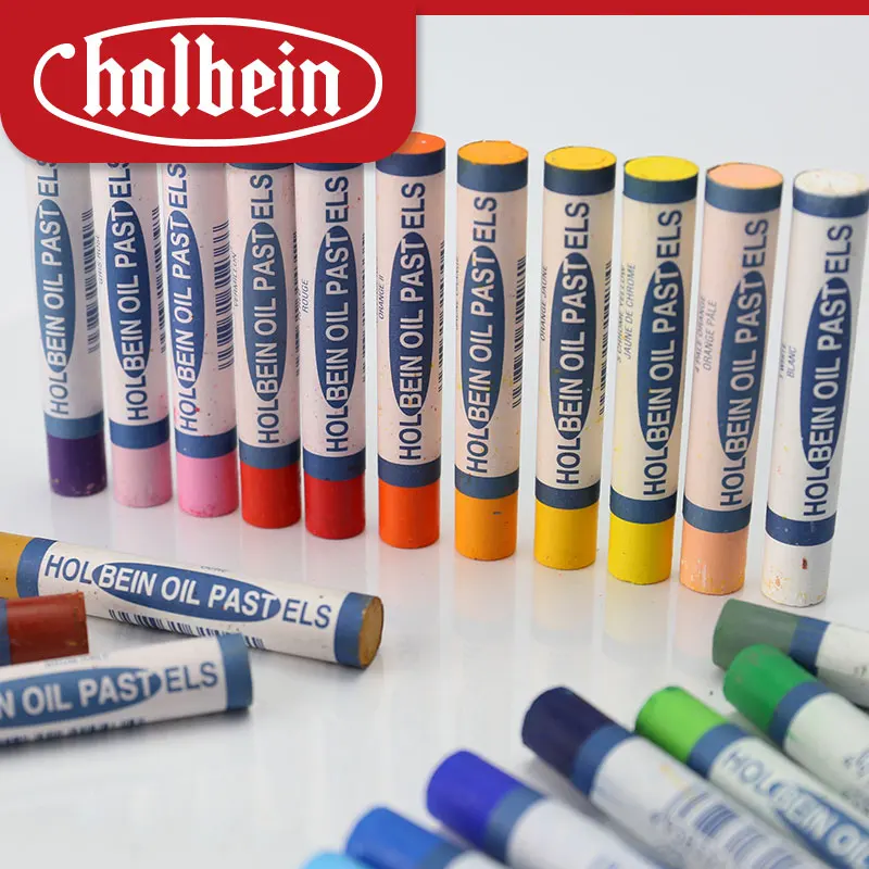 Japan Holbein ACADEMIC oil Pastel 12/24/36/48 color set oily pastel soft texture and bright color professional art supplies