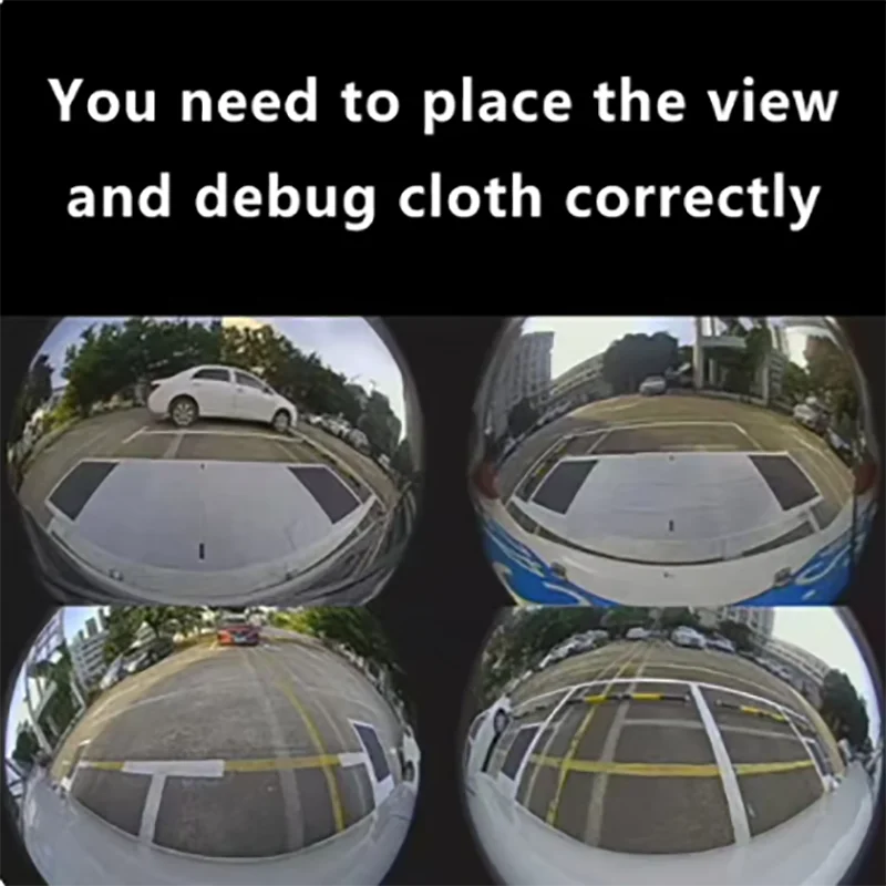 Automotive 360&deg; panorama system debugging cloth calibration cloth suitable for debugging and splicing of all 360&deg; systems