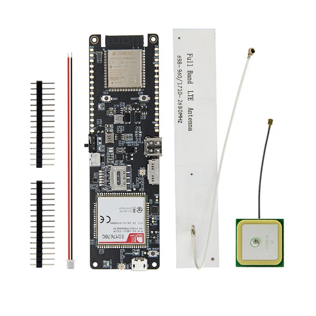 A51I T-SIM7670G-S3 LTE 4G ESP32-S3 Development Board Cellular Module IOT Devices Low-Power Long-Range Communication with GPS 1