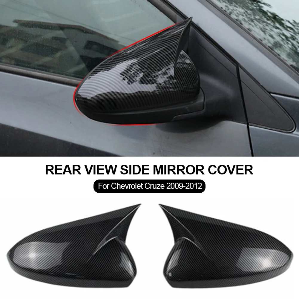 2PCSCarRearviewMirrorCoverforChevroletCruze20092014SideWing