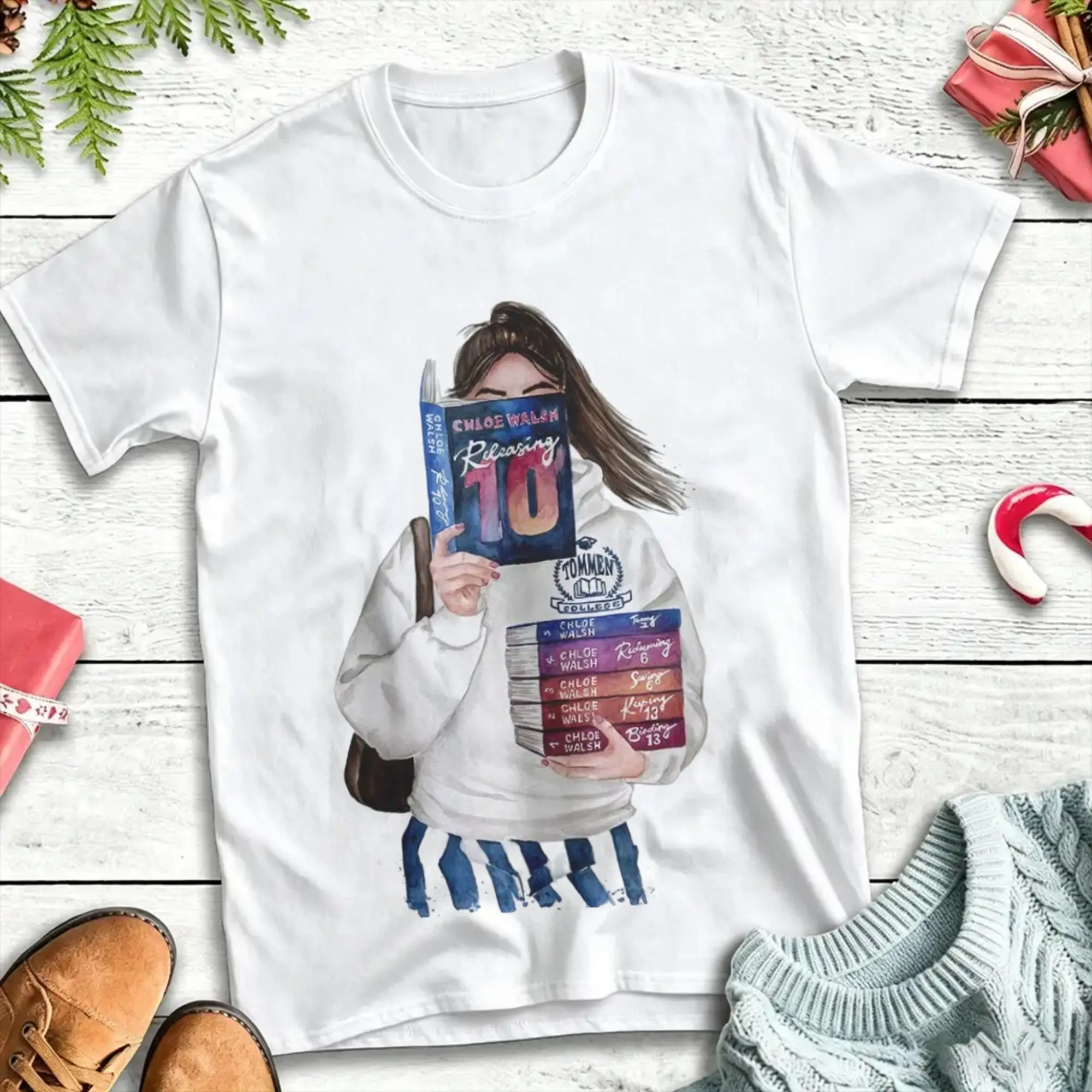 Boys of Tommen Serie Baumwoll-T-Shirt für Herren, Strand-Streetwear-T-Shirts, Hip-Hop-T-Shirts, Übergröße, individuelle DIY-Kleidung