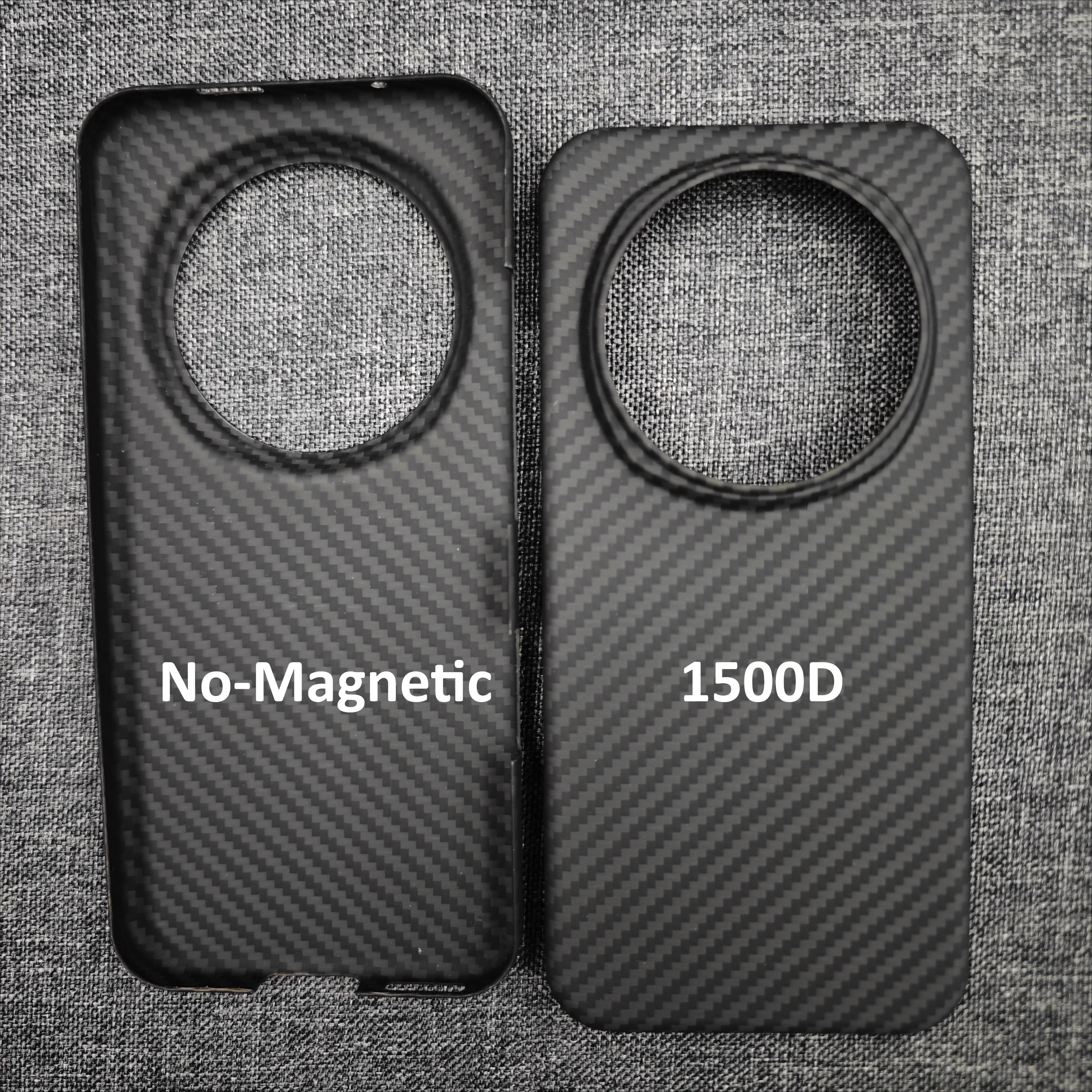 Ultra-Thin Magnetic Aramid Carbon Fiber Phone Case with MagSafe Compatibility