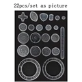 22pcs