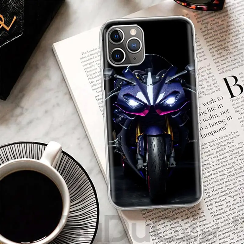 Cool Motorcycle Art Print Phone Case Cover