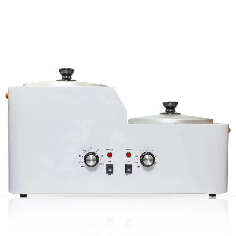 

Newest Aluminum Material Double Wax Heating Remove Hair/ Wax Heater Treatment Beauty Machine