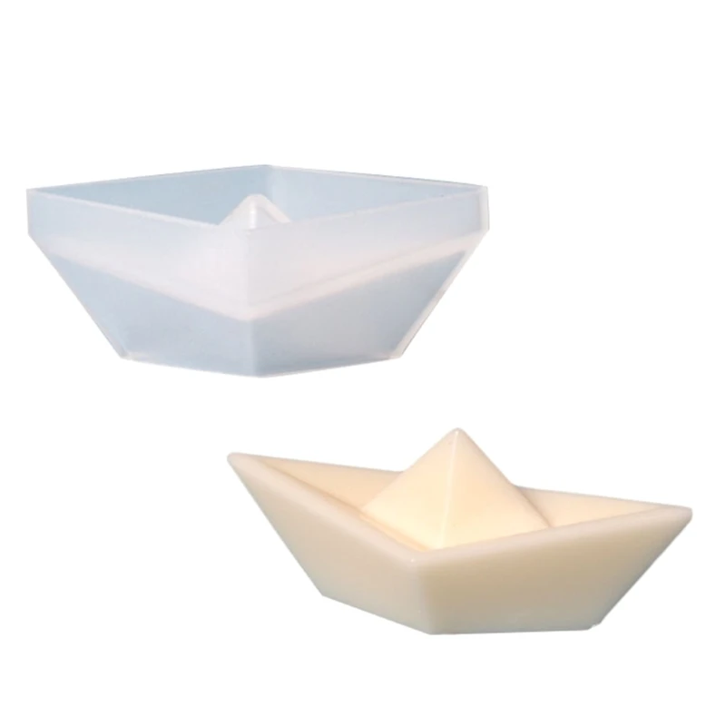 

Reusable 3D Making Boat-Shape Mold Silicone DIY 3D Handicrafts Resin Mold DropShip