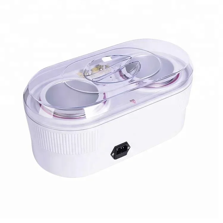 Professional Beauty Salon Can Wax Use 450+450g Double Pot Depilatory Wax Warmer Portable Hair Removal Pot Heater
