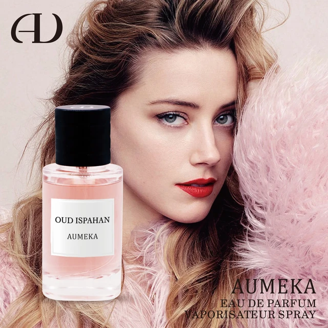AUMEKA Frauen Parfüm Original Luxus Make-Up Arabes Woody Langlebig Eau De Parfum Oud Ispahan Vaporizer Spray 50 ml AU298